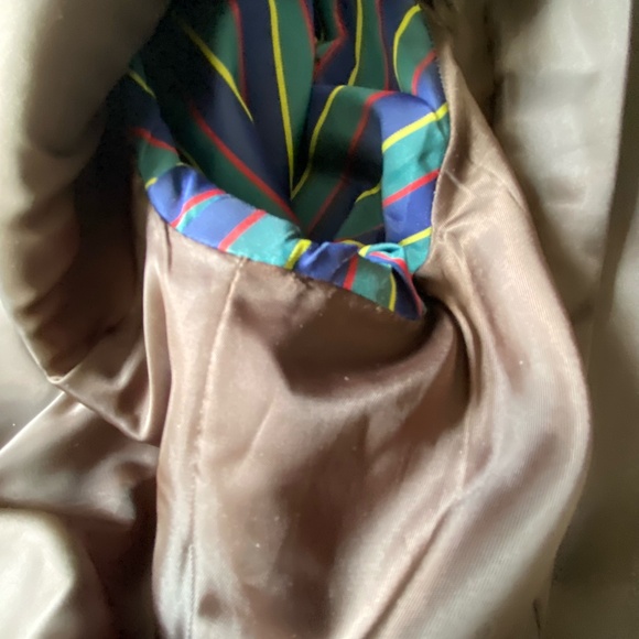 Chaps Mens Brown Black Blend Wool Business Formal Blazer- Sz-48R - Picture 7 of 16